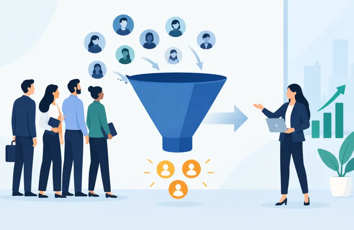 Caso de captación B2B: qué convierte de verdad